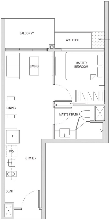 Affinity at Serangoon Singapore Condominium Floor Plan