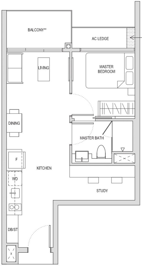 Affinity at Serangoon Singapore Condominium Floor Plan