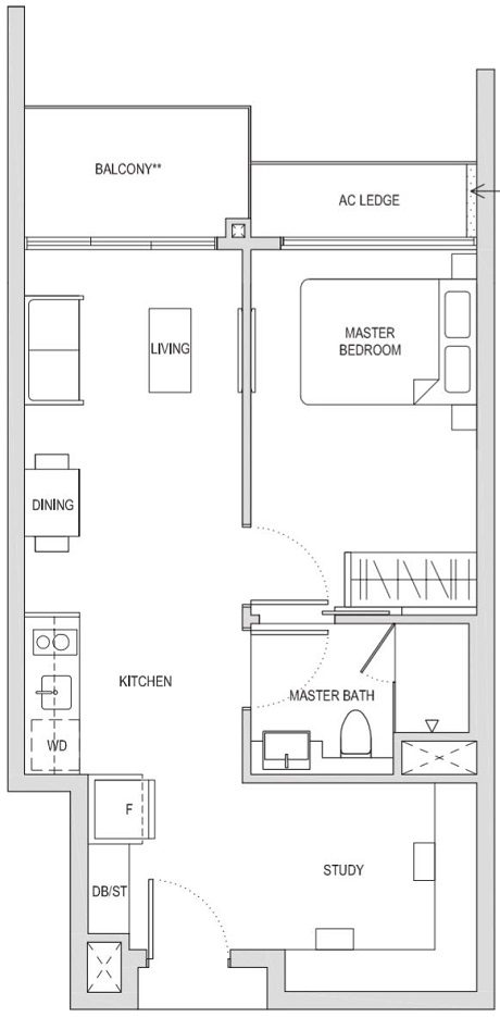 Affinity at Serangoon Singapore Condominium Floor Plan