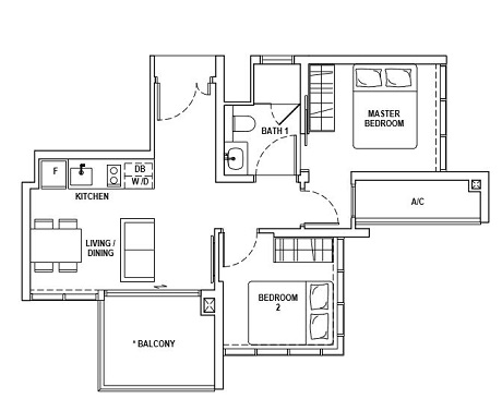 Fyve Derbyshire Floor Plan A2