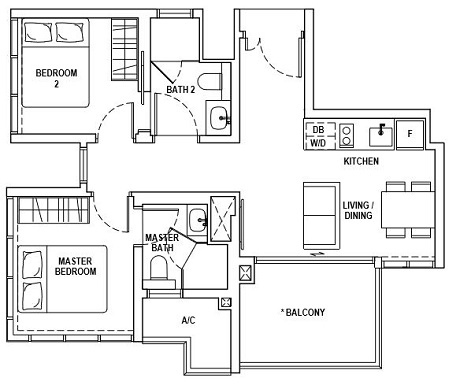 Fyve Derbyshire Floor Plan A3