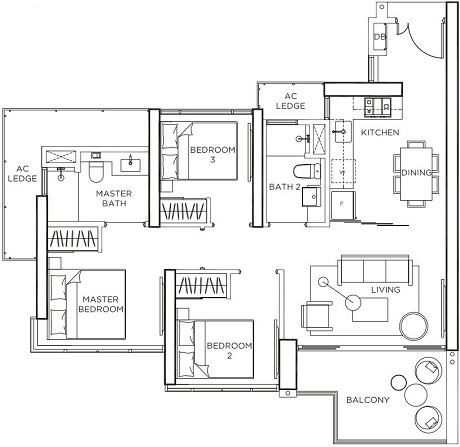 GEM Residences Floor Plan