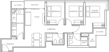 Jui Residences Floor Plan