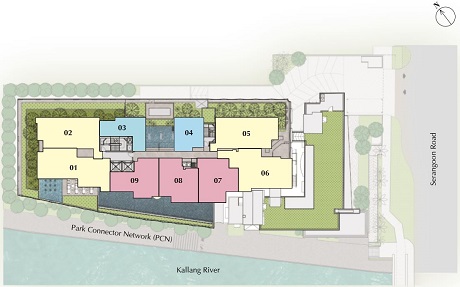 Jui Residences Site Plan