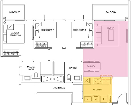 The Alps Residences Condominium Floor Plan