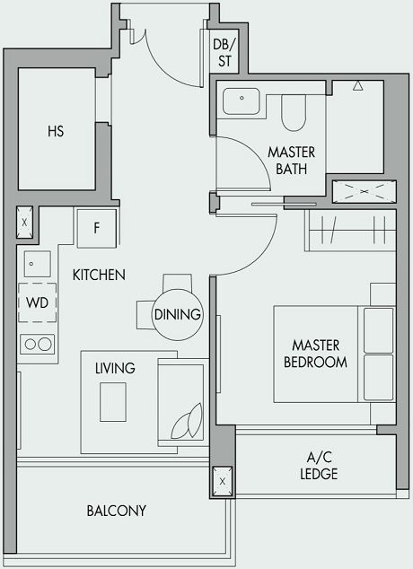 The Tre Ver Floor Plan