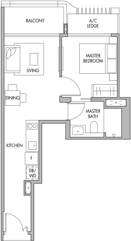 The Tre Ver Floor Plan