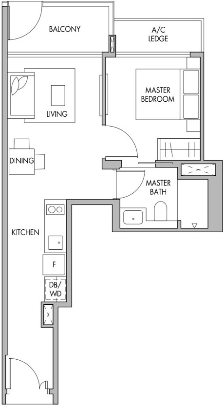 The Tre Ver Floor Plan