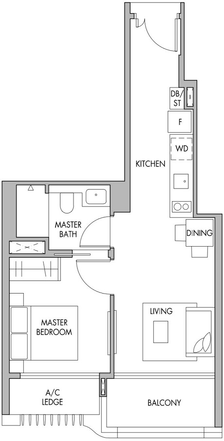 The Tre Ver Floor Plan