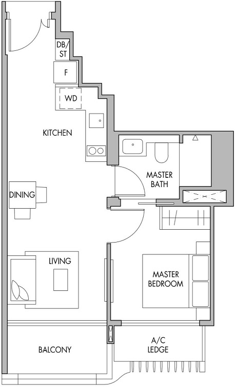 The Tre Ver Floor Plan