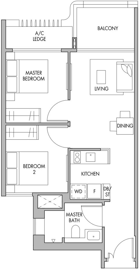 The Tre Ver Floor Plan