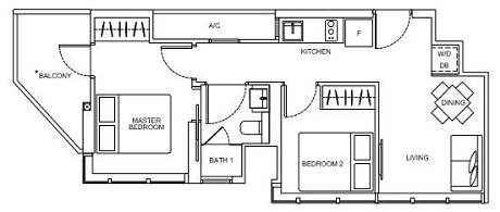 Arena Residences Floor Plan