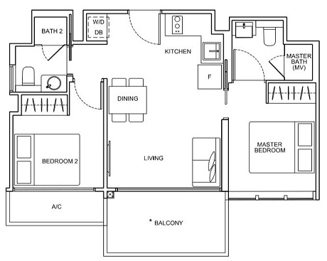 Arena Residences Floor Plan