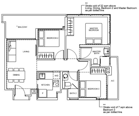 Arena Residences Floor Plan