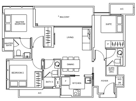 Arena Residences Floor Plan