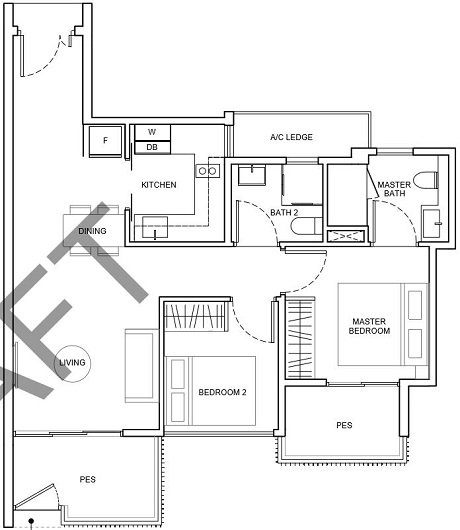 Forest Woods Condominium Floor Plan Forest Woods Condominium Floor Plan