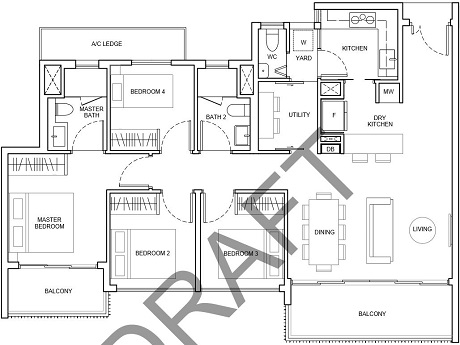 Forest Woods Floor Plan Near Serangoon MRT Forest Woods Floor Plan Near Serangoon MRT