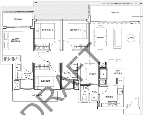 Forest Woods Floor Plan Near Serangoon MRT Forest Woods Floor Plan Near Serangoon MRT