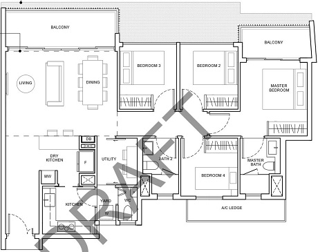Forest Woods Floor Plan Near Serangoon MRT Forest Woods Floor Plan Near Serangoon MRT