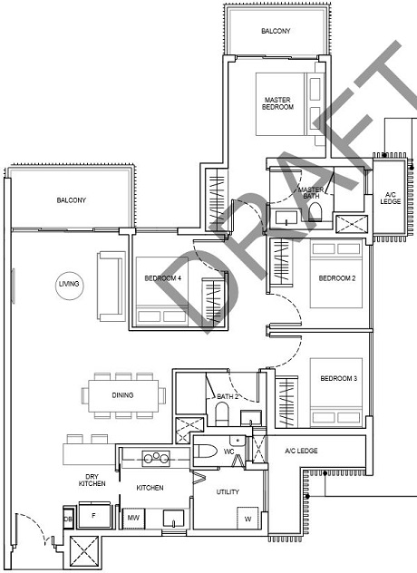 Forest Woods Floor Plan Near Serangoon MRT Forest Woods Floor Plan Near Serangoon MRT