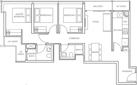 Jui Residences Floor Plan