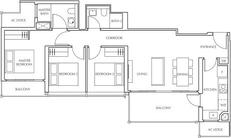 Jui Residences Floor Plan