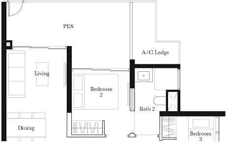 The Garden Residences Floor Plan Singapore Condominium